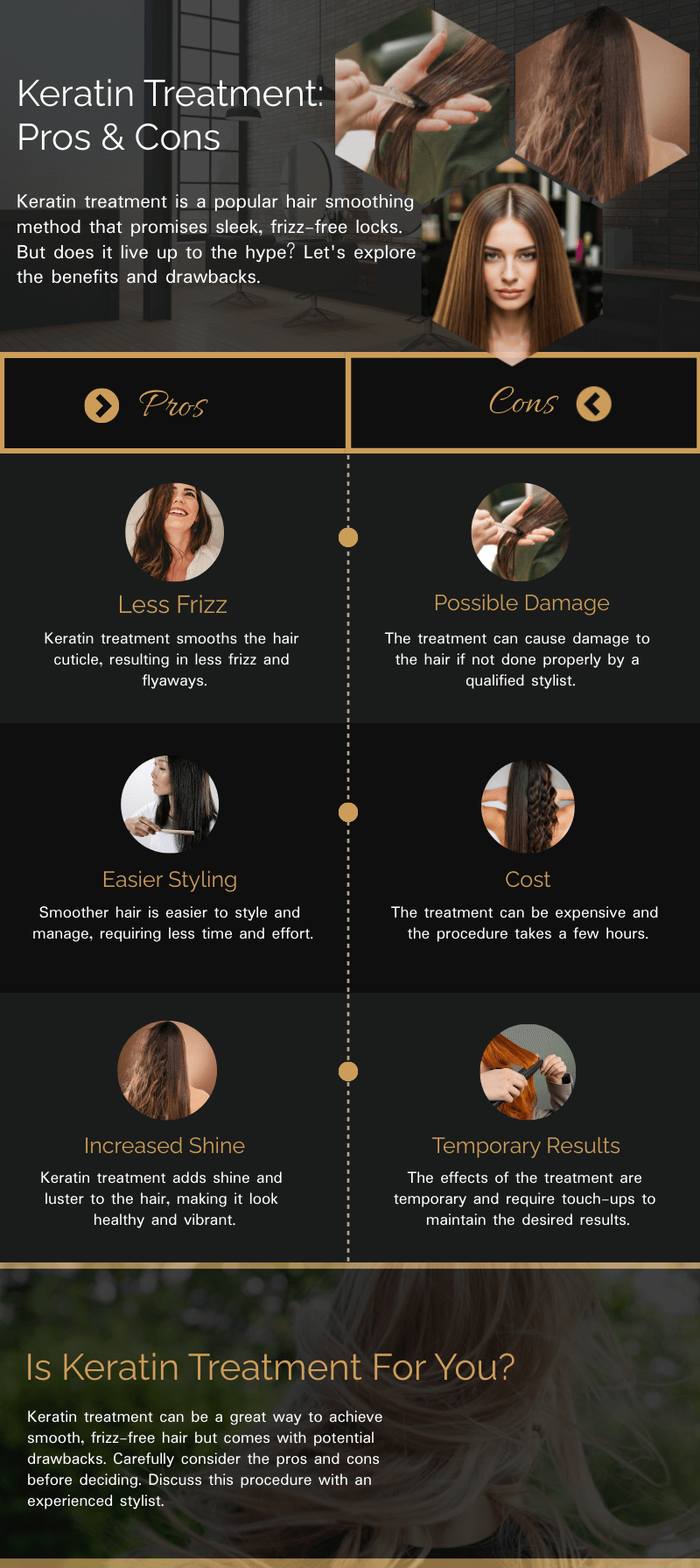 Pros and Cons of Keratin Treatment