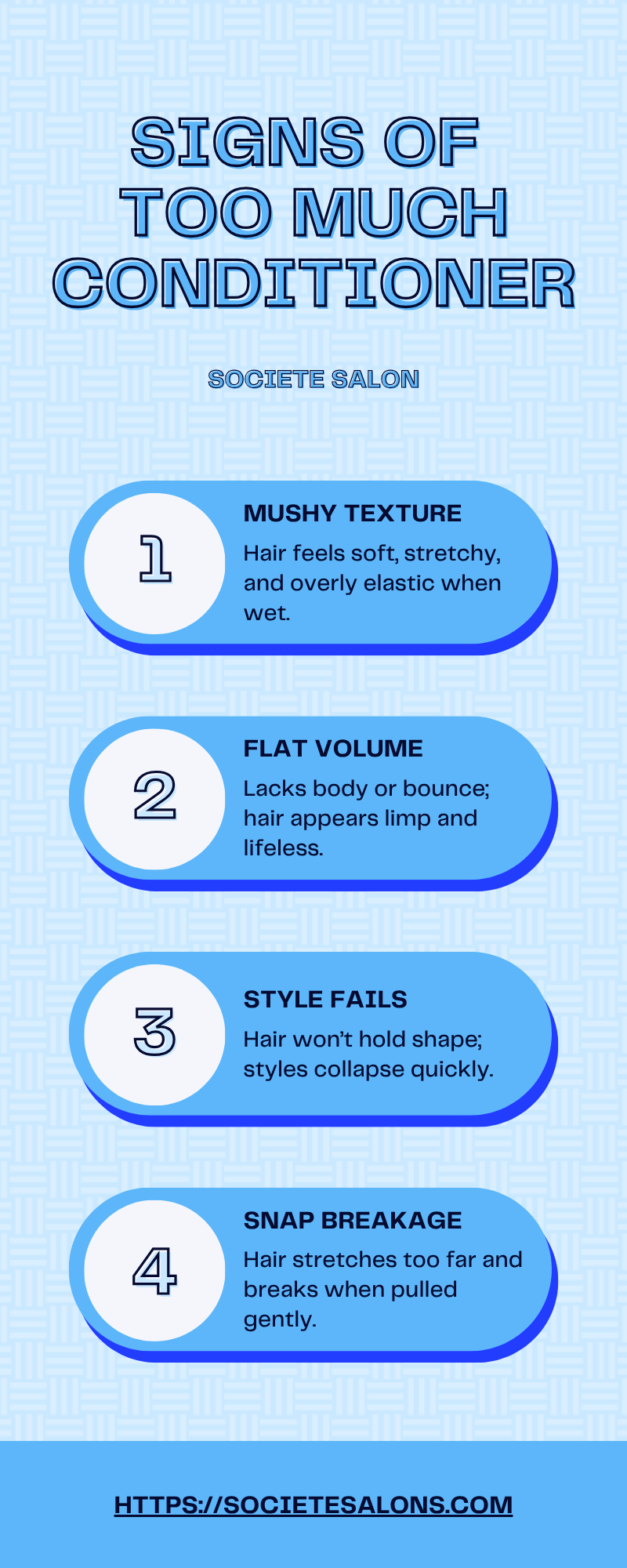 Signs of Over Conditioning Your Hair