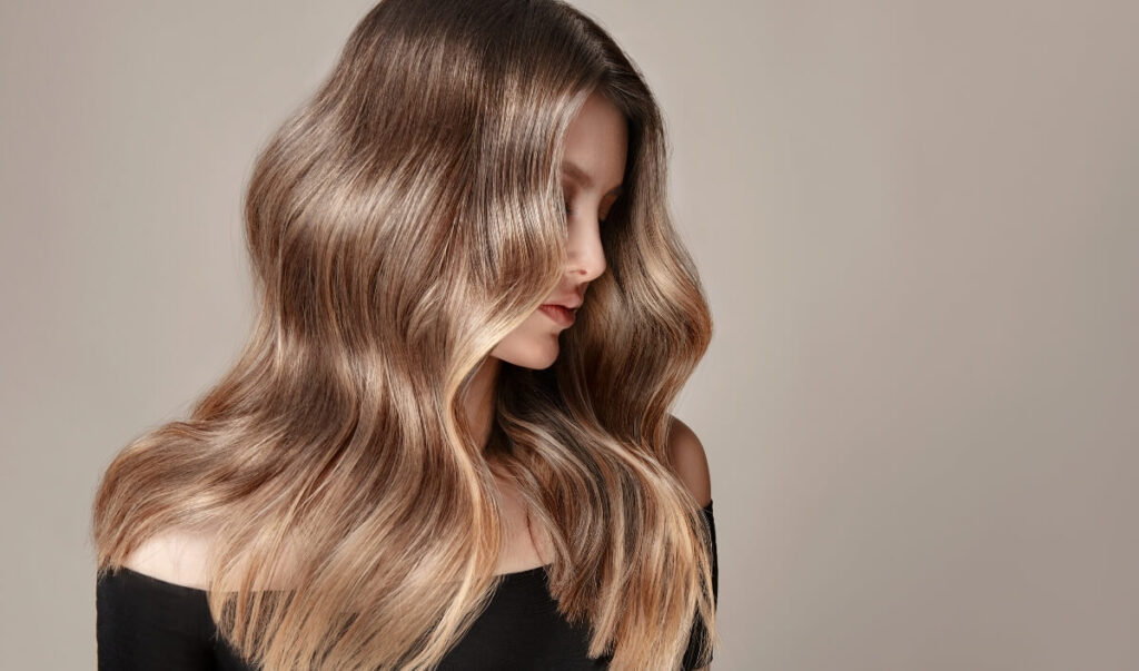 sandy blonde haired woman 